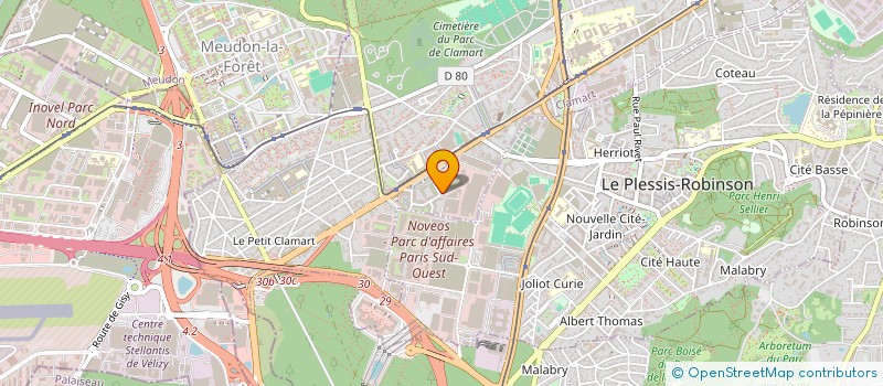 localisation de l'entreprise MONSIEUR LUCAS NUNES à CLAMART