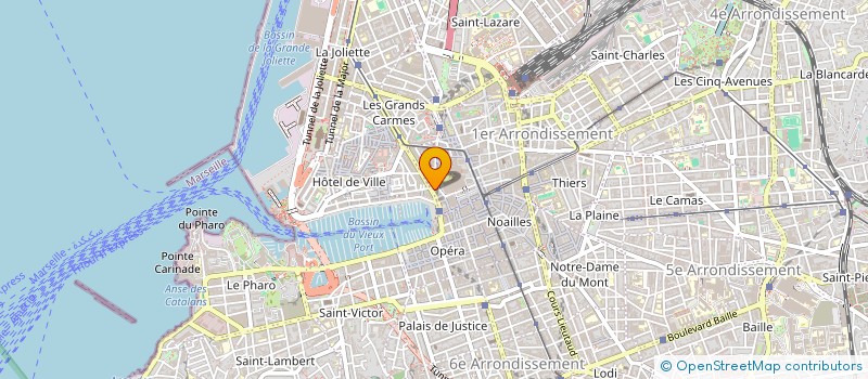 localisation de l'entreprise MONSIEUR LUCAS OGIER  MARSEILLE