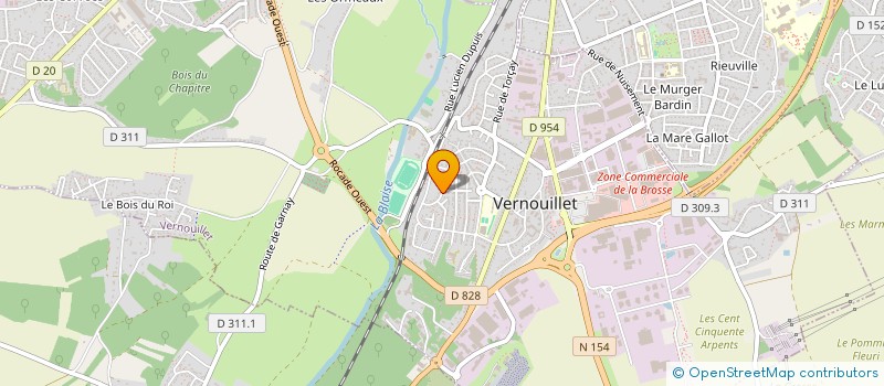 localisation de l'entreprise MONSIEUR LUCAS OGRODNIK à VERNOUILLET
