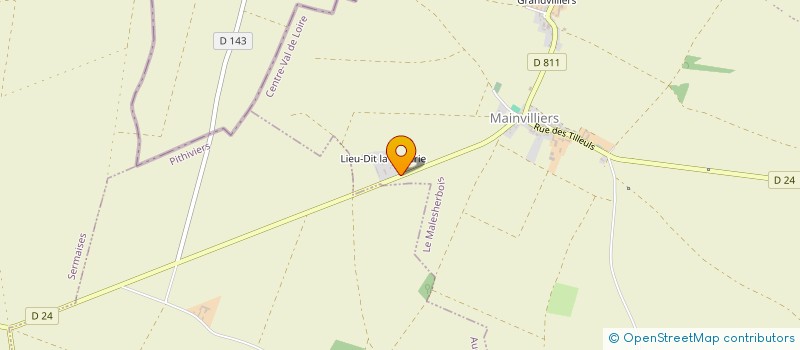 localisation de l'entreprise MONSIEUR LUCAS OLIVEIRA  LE MALESHERBOIS