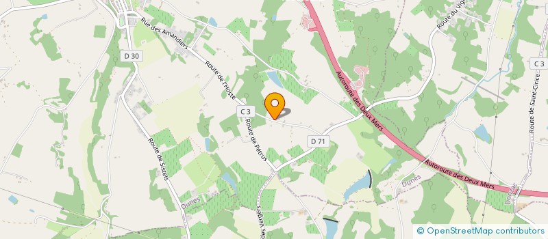 localisation de l'entreprise MONSIEUR LUCAS OLIVETTE  DUNES