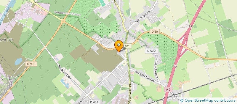 localisation de l'entreprise MONSIEUR LUCAS OLIVIER  ONNAING