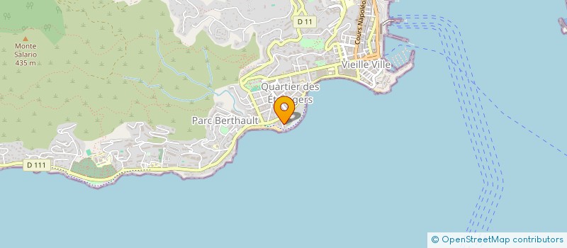 localisation de l'entreprise MONSIEUR LUCAS ORSINI à AJACCIO