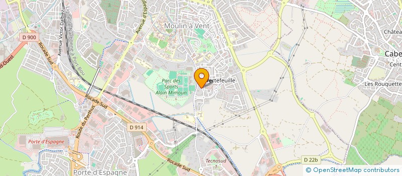 localisation de l'entreprise MONSIEUR LUCAS PACHECO SIMON  PERPIGNAN