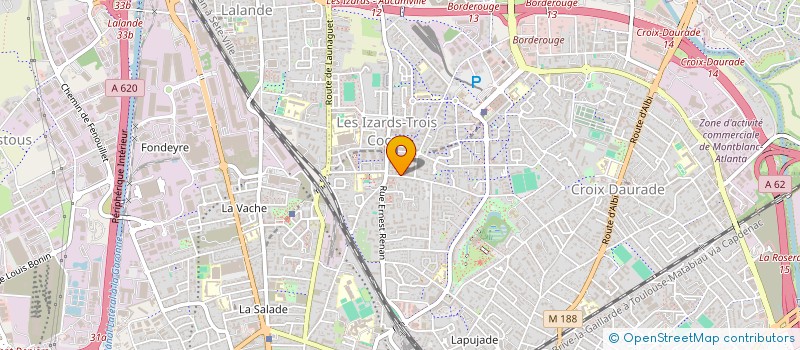 localisation de l'entreprise MONSIEUR LUCAS PALLAS  TOULOUSE