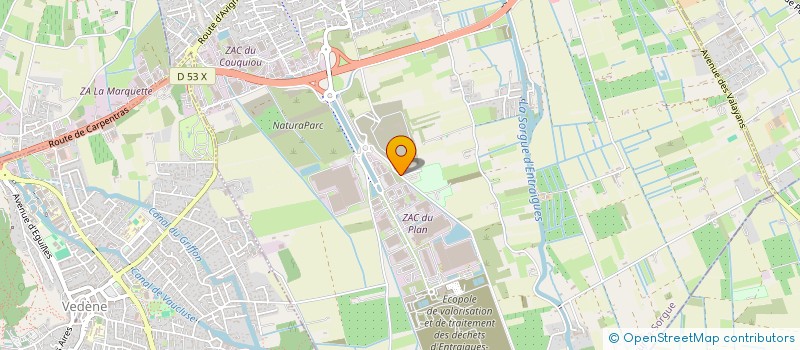 localisation de l'entreprise MONSIEUR LUCAS PANTENIER  ENTRAIGUES SUR LA SORGUE