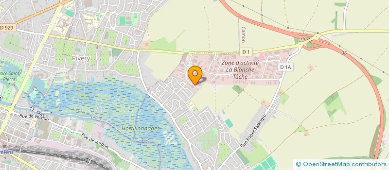 localisation de l'entreprise MONSIEUR LUCAS PAQUINTIN  CAMON