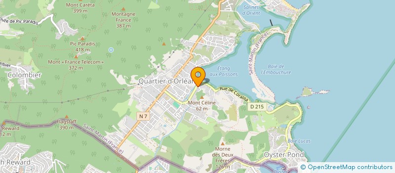 localisation de l'entreprise MONSIEUR LUCAS PARADEIS  SAINT MARTIN