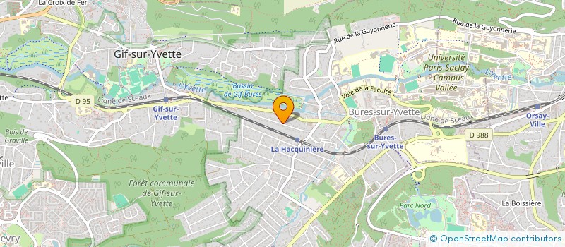 localisation de l'entreprise MONSIEUR LUCAS PASCAL  BURES-SUR-YVETTE