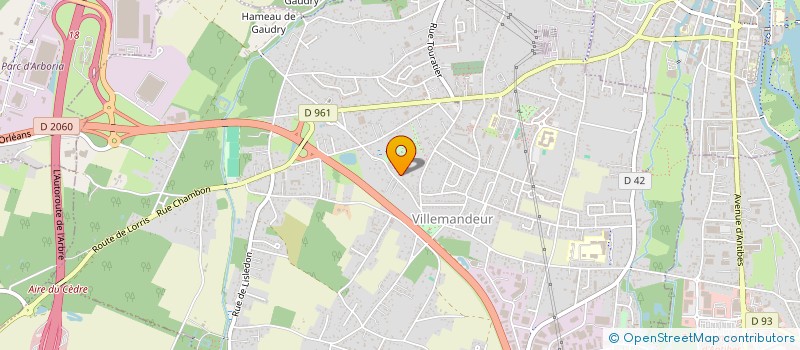 localisation de l'entreprise MONSIEUR LUCAS PASTY  VILLEMANDEUR