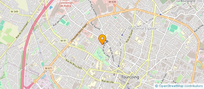 localisation de l'entreprise MONSIEUR LUCAS PATARD  TOURCOING
