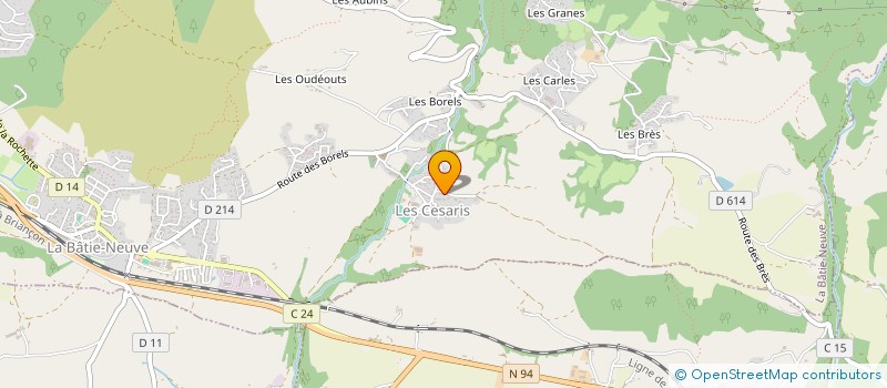 localisation de l'entreprise MONSIEUR LUCAS PAWLOWSKI à LA BATIE-NEUVE