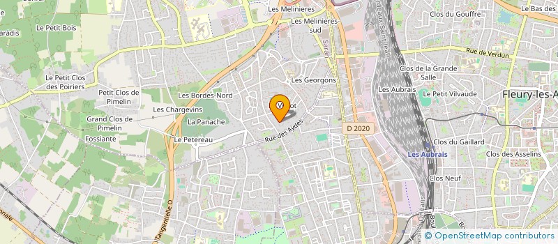 localisation de l'entreprise MONSIEUR LUCAS PERDOUX à SARAN