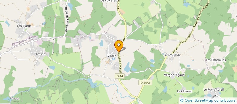 localisation de l'entreprise MONSIEUR LUCAS PERE  AUREIL