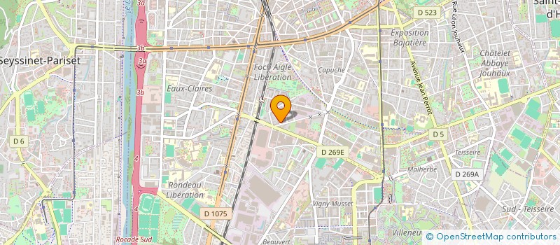 localisation de l'entreprise MONSIEUR LUCAS PEREZ  GRENOBLE