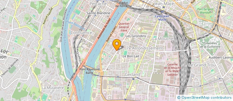 localisation de l'entreprise MONSIEUR LUCAS PERRET  LYON