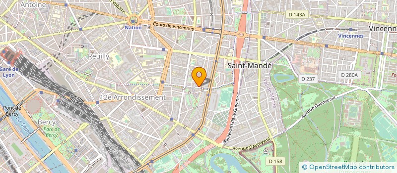 localisation de l'entreprise MONSIEUR LUCAS PERRIER  PARIS