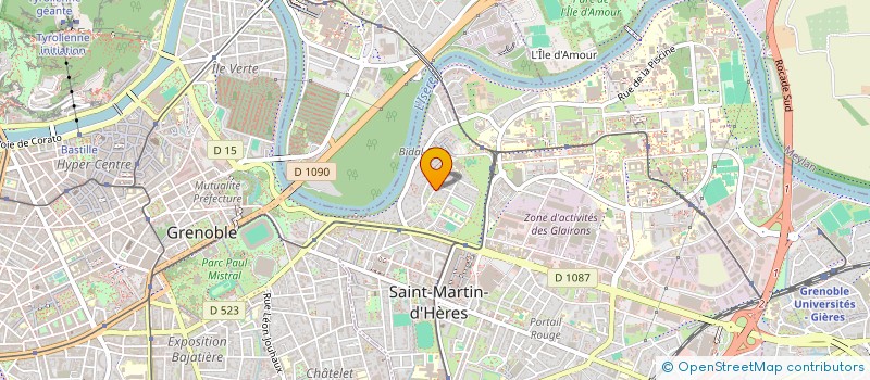 localisation de l'entreprise MONSIEUR LUCAS PERRONE  SAINT-MARTIN-D'HERES