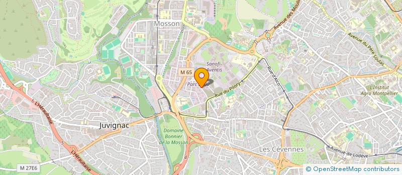 localisation de l'entreprise MONSIEUR LUCAS PERUCAUD  MONTPELLIER