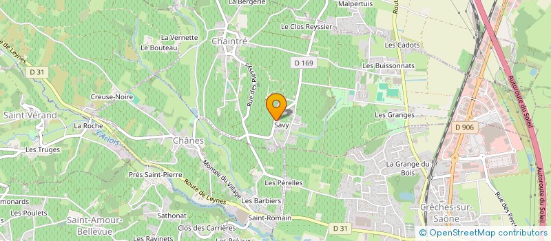 localisation de l'entreprise MONSIEUR LUCAS PETIT  CHAINTRE