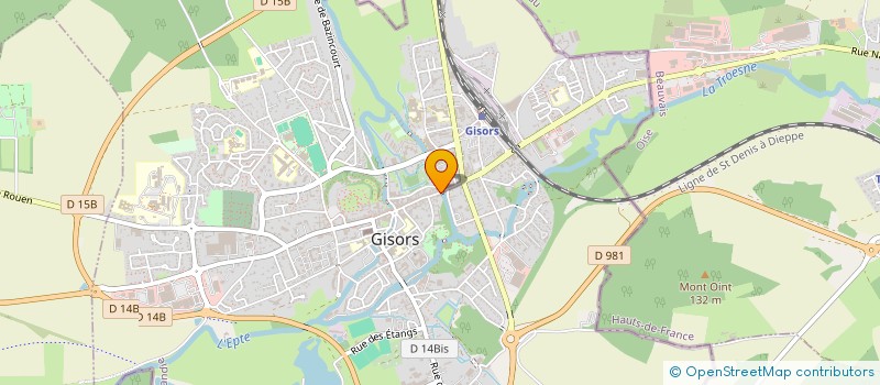 localisation de l'entreprise MONSIEUR LUCAS PETIT  GISORS