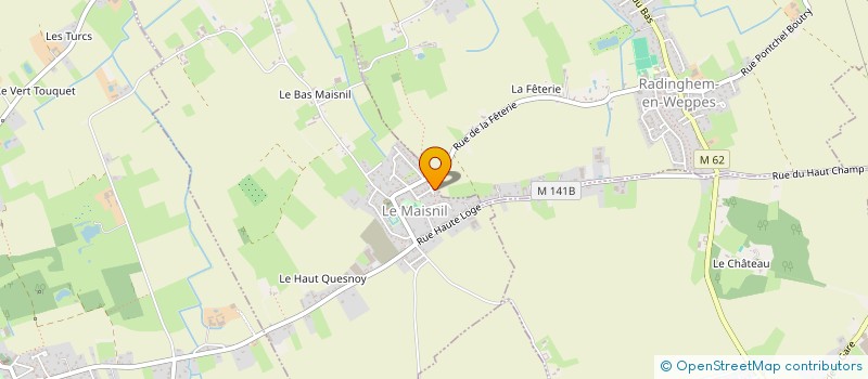 localisation de l'entreprise MONSIEUR LUCAS PETIT  LE MAISNIL