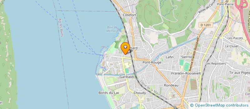 localisation de l'entreprise MONSIEUR LUCAS PETIT LEVET  AIX-LES-BAINS