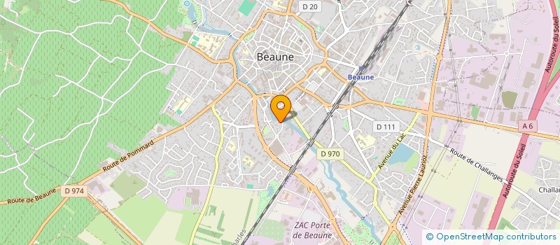 localisation de l'entreprise MONSIEUR LUCAS PETITJEAN à BEAUNE