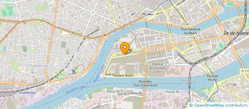 localisation de l'entreprise MONSIEUR LUCAS PHILIPPE--OGER  NANTES