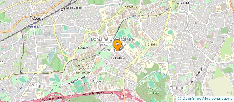 localisation de l'entreprise MONSIEUR LUCAS PIBOULEAU  PESSAC