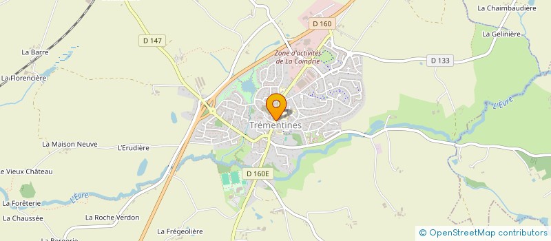 localisation de l'entreprise MONSIEUR LUCAS PICANTIN  TREMENTINES