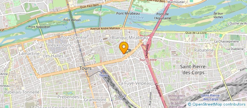 localisation de l'entreprise MONSIEUR LUCAS PICCO  TOURS