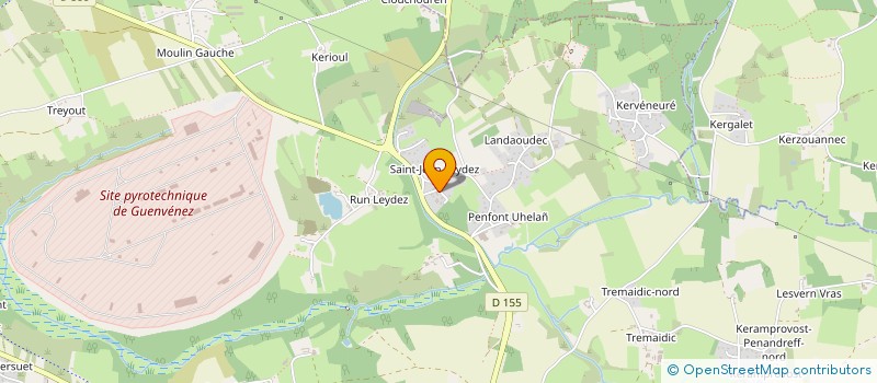 localisation de l'entreprise MONSIEUR LUCAS PIECZAK  CROZON