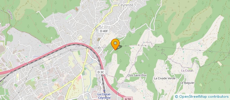 localisation de l'entreprise MONSIEUR LUCAS PIERBONI  CEYRESTE