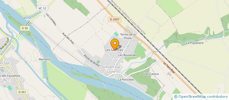 localisation de l'entreprise MONSIEUR LUCAS PINI à OUSSON-SUR-LOIRE