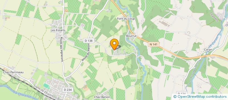 localisation de l'entreprise MONSIEUR LUCAS PINTUREAU  CHANIERS