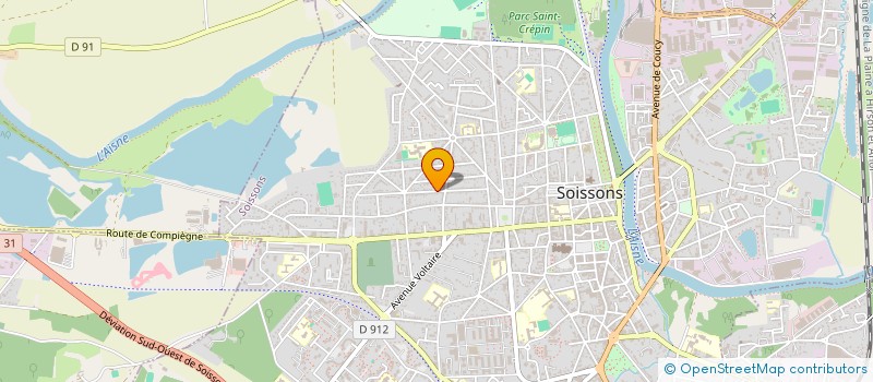 localisation de l'entreprise MONSIEUR LUCAS PIRON à SOISSONS