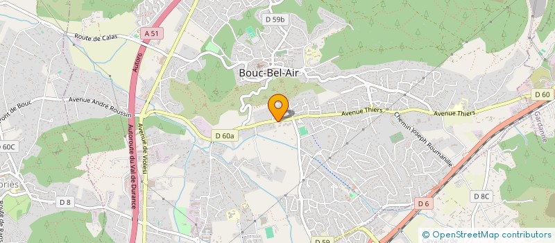 localisation de l'entreprise MONSIEUR LUCAS PLAISANT à BOUC-BEL-AIR