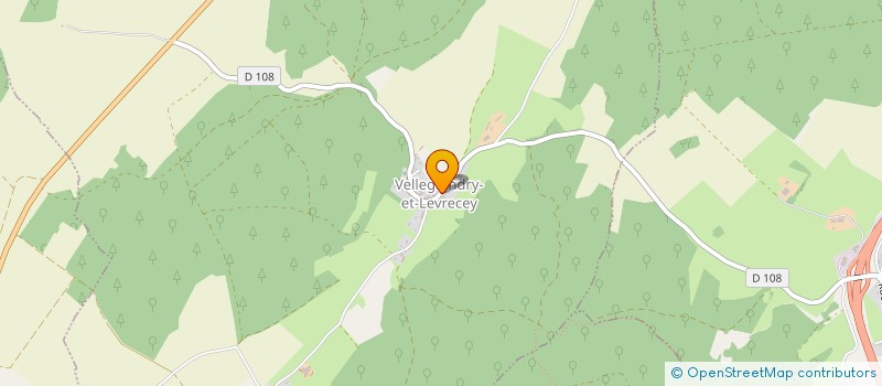 localisation de l'entreprise MONSIEUR LUCAS PLAZA  VELLEGUINDRY-ET-LEVRECEY