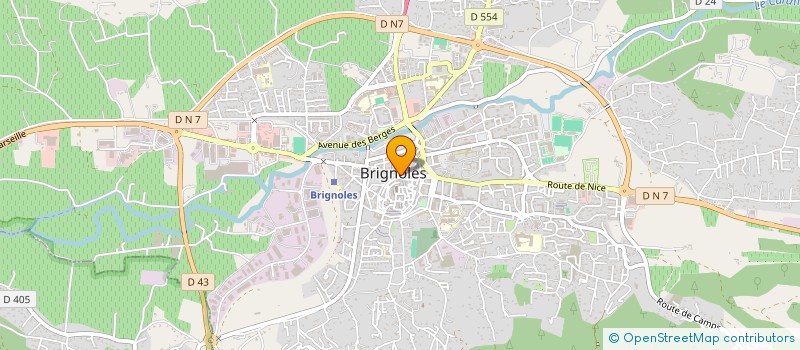 localisation de l'entreprise MONSIEUR LUCAS POCHON  BRIGNOLES