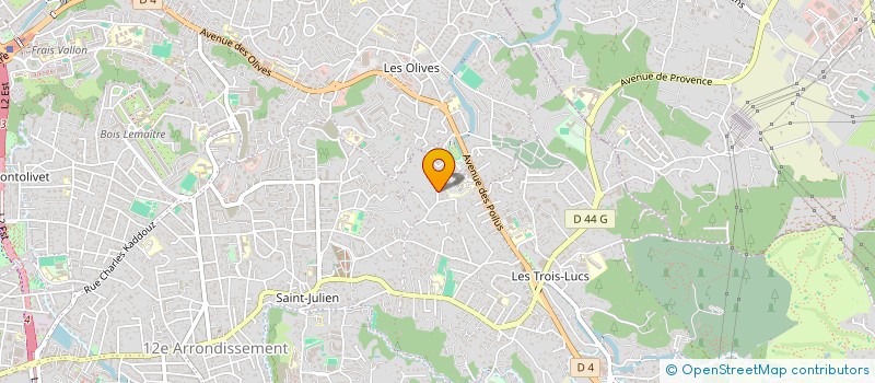 localisation de l'entreprise MONSIEUR LUCAS POMARES à MARSEILLE