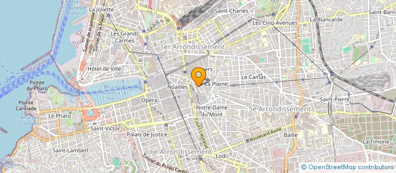 localisation de l'entreprise MONSIEUR LUCAS PONS à MARSEILLE