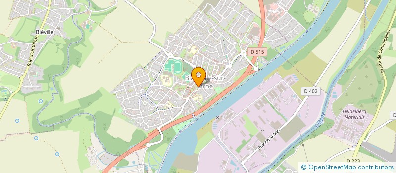 localisation de l'entreprise MONSIEUR LUCAS PONSARDIN  BLAINVILLE-SUR-ORNE