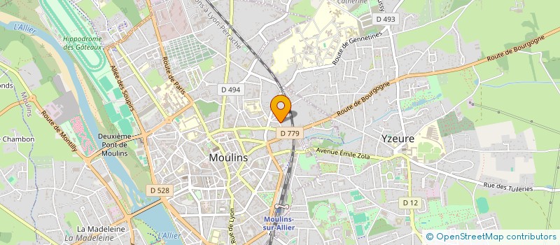 localisation de l'entreprise MONSIEUR LUCAS POSE  MOULINS