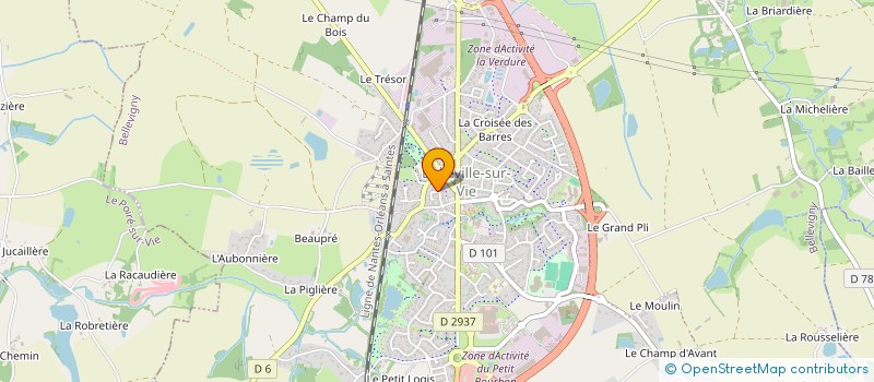 localisation de l'entreprise MONSIEUR LUCAS POTIER  BELLEVIGNY