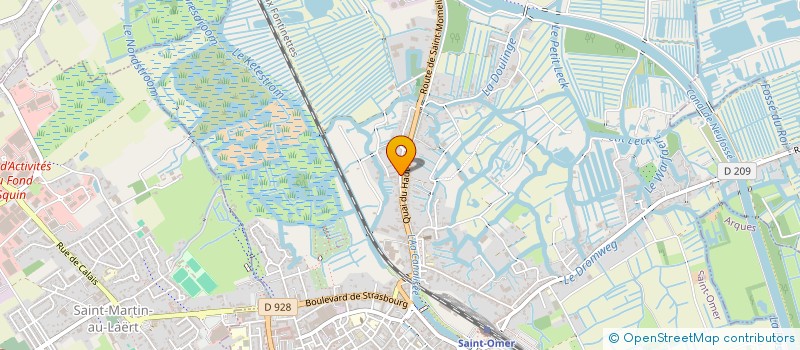 localisation de l'entreprise MONSIEUR LUCAS POULY  SAINT-OMER