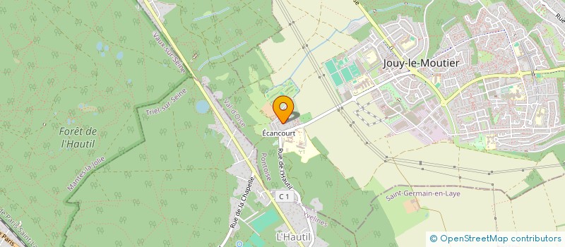 localisation de l'entreprise MONSIEUR LUCAS POZO  JOUY-LE-MOUTIER