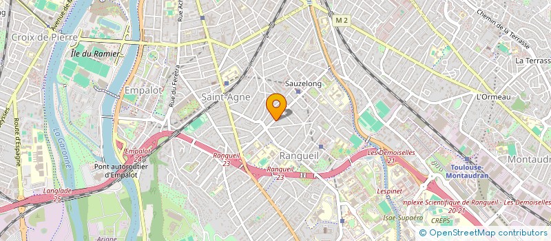 localisation de l'entreprise MONSIEUR LUCAS PRADINES  TOULOUSE