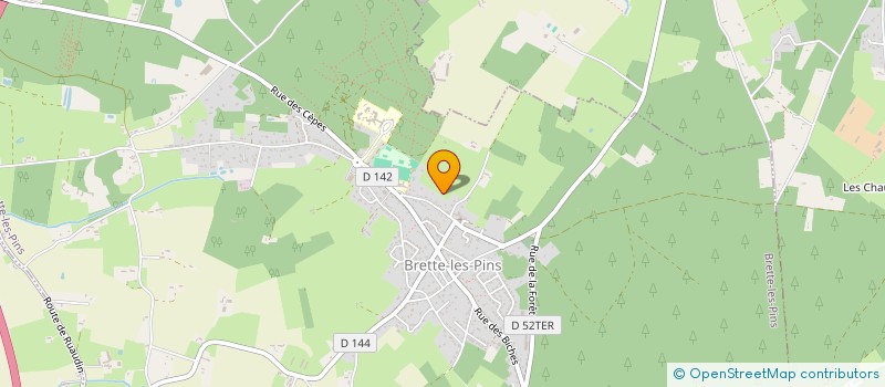 localisation de l'entreprise MONSIEUR LUCAS QUERCELIN  BRETTE-LES-PINS