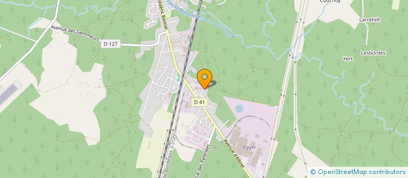 localisation de l'entreprise MONSIEUR LUCAS RANSAN  RION-DES-LANDES